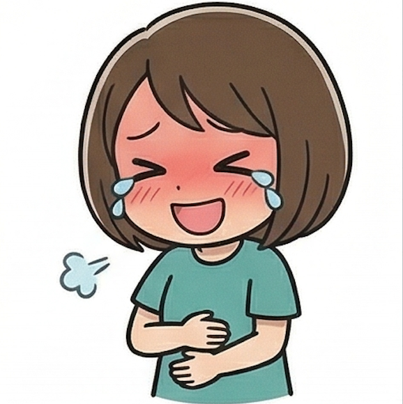 まめこ：イライラ